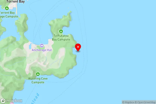 Anchor Bay,Tasman Area Map