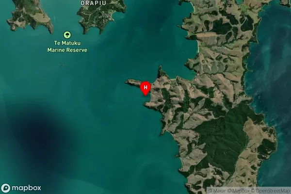 Apuapu Bay,Auckland Satellite Map