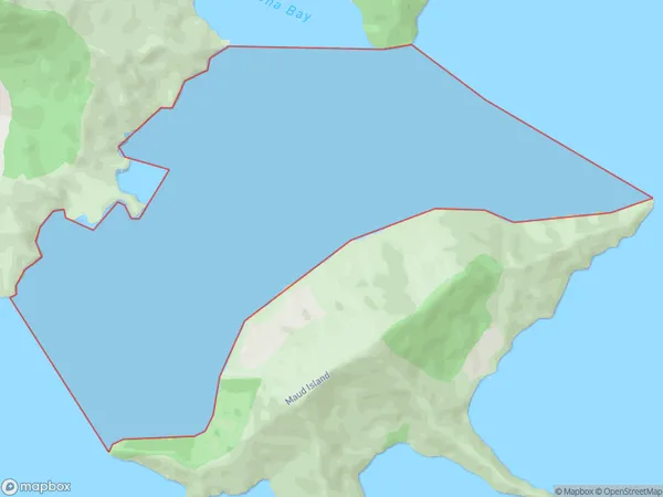 Apuau Channel, Marlborough Polygon Area Map