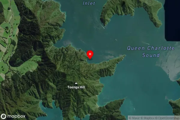 Bakers Bay,Marlborough Satellite Map