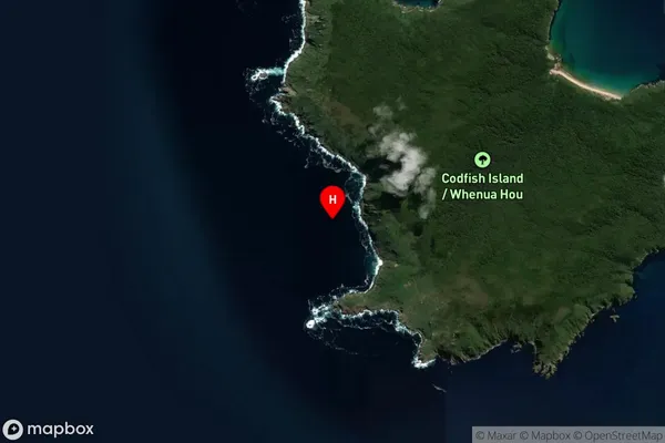 Big Bight,Southland Satellite Map
