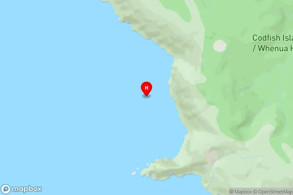 Big Bight,Southland Area Map