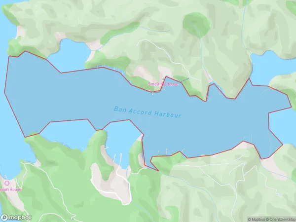 Bon Accord Harbour, Auckland Polygon Area Map