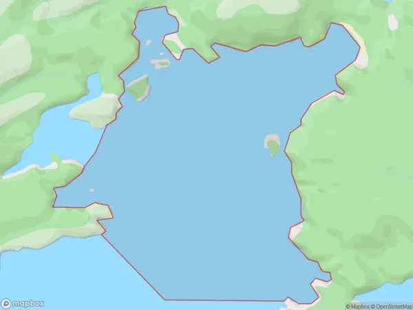 Broad Bay, Otago Polygon Area Map