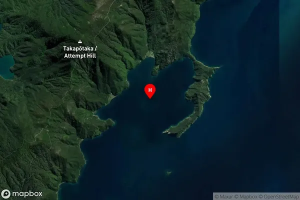 Catherine Cove,Marlborough Satellite Map