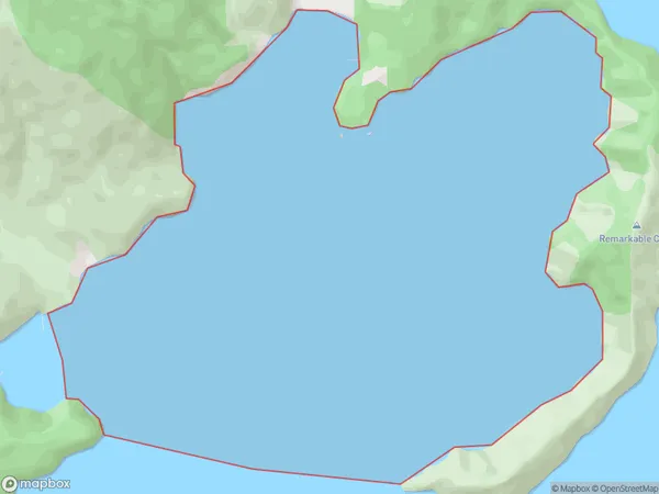 Catherine Cove, Marlborough Polygon Area Map