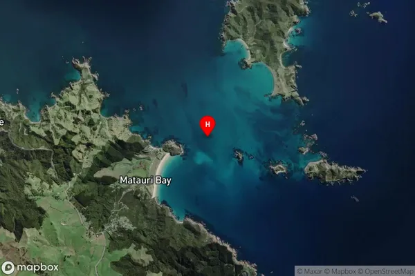 Cavalli Passage,Northland Satellite Map
