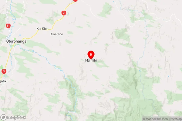 Maihiihi,Waikato Region Map