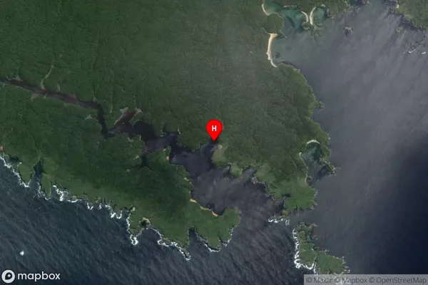 Cooey Bay,Southland Satellite Map