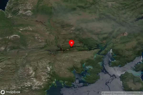 Cook Arm,Southland Satellite Map