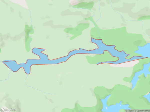 Cook Arm, Southland Polygon Area Map