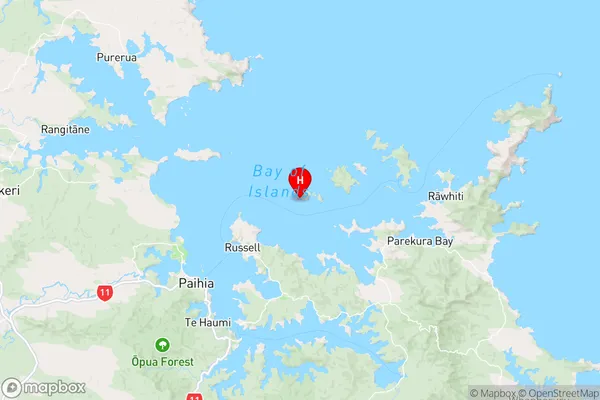Cooks Cove,Northland Region Map