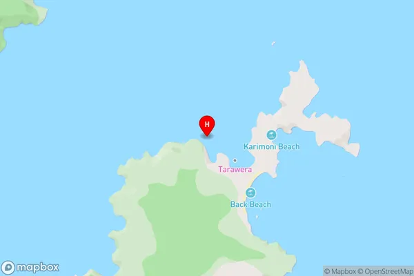 Coupar Bay,Southland Area Map