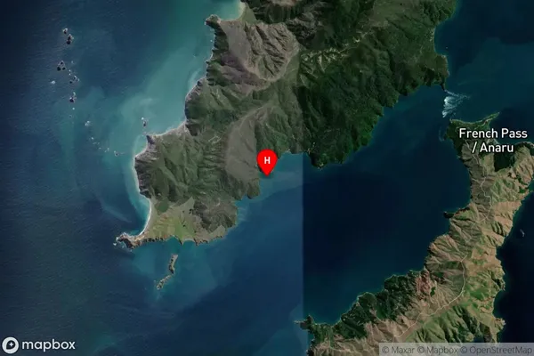 Coppermine Bay,Marlborough Satellite Map