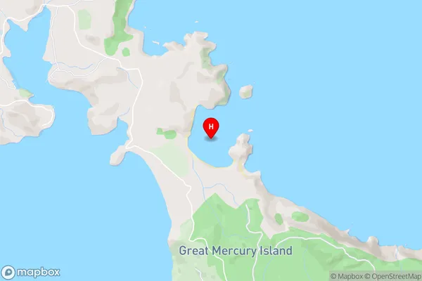 Coralie Bay,Waikato Area Map
