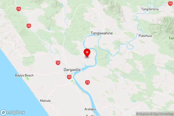 Awakino Point,Northland Region Map