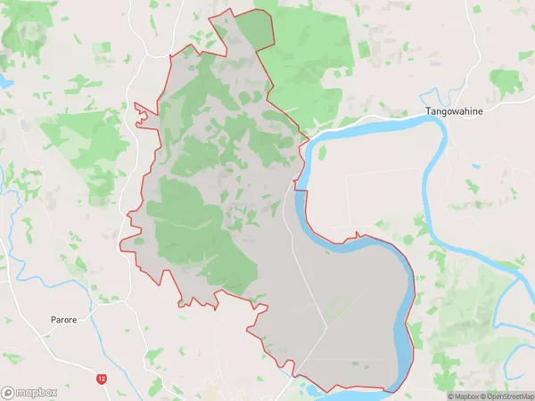 Awakino Point, Northland Polygon Area Map