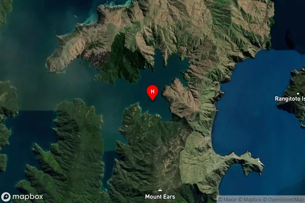Deserter Bay,Marlborough Satellite Map