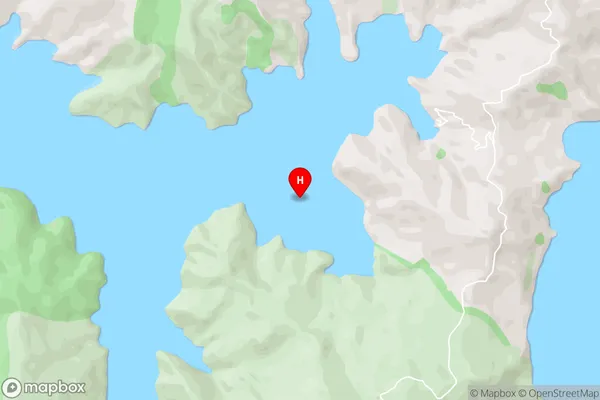 Deserter Bay,Marlborough Area Map