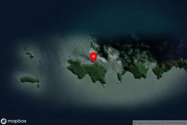 Dolphin Bay,Northland Satellite Map
