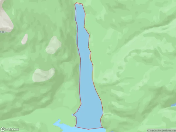 Duck Cove, Otago Polygon Area Map