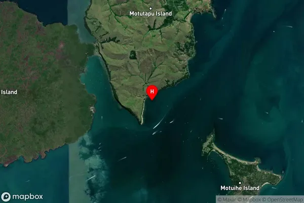 Emu Bay,Auckland Satellite Map