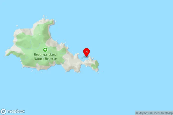 Fairchild Bay,Waikato Area Map
