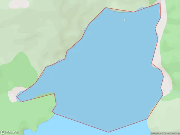 Flour Cask Bay, Southland Polygon Area Map