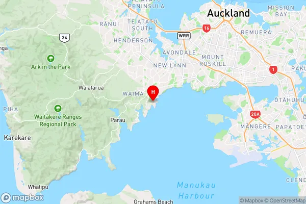 French Bay,Auckland Region Map