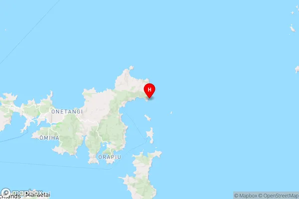 Garden Bay,Auckland Region Map