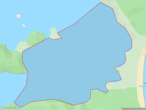 Glory Cove, Southland Polygon Area Map