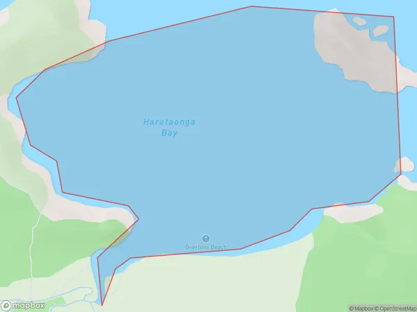 ZipCode 4330 Map for Harataonga Bay