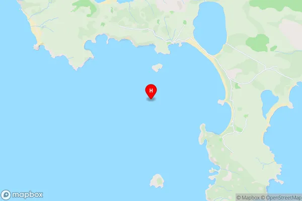 Henrietta Bay,Southland Area Map