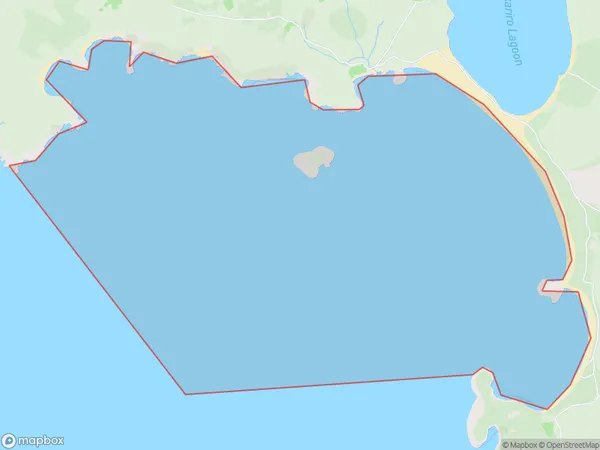 Henrietta Bay, Southland Polygon Area Map