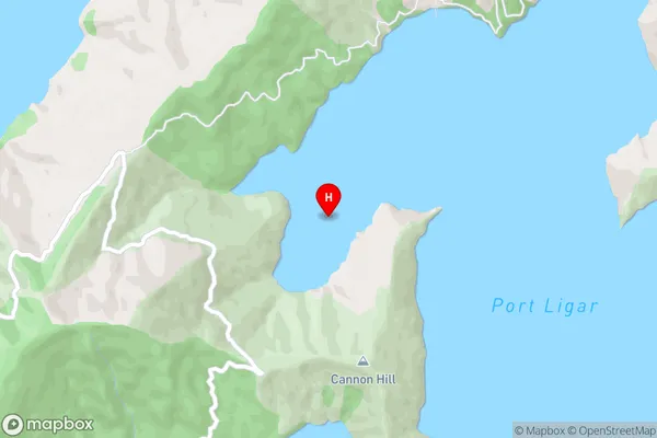 Homestead Bay,Marlborough Area Map