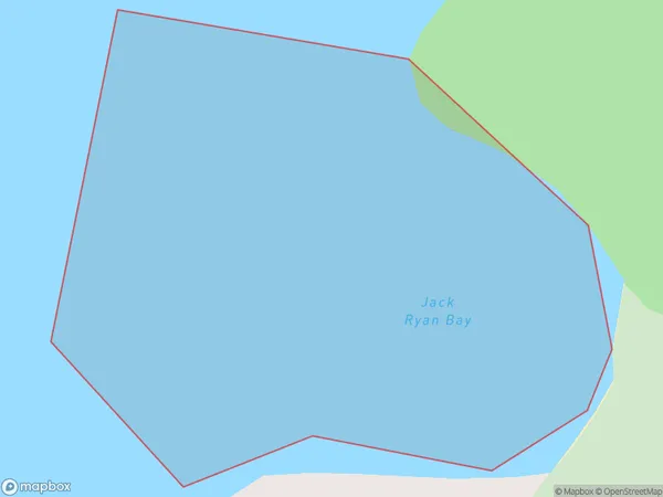 Jack Ryan Bay, Auckland Polygon Area Map