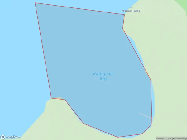 Kaitapeha Bay, Marlborough Polygon Area Map
