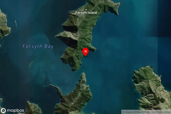 Kate Bay,Marlborough Satellite Map