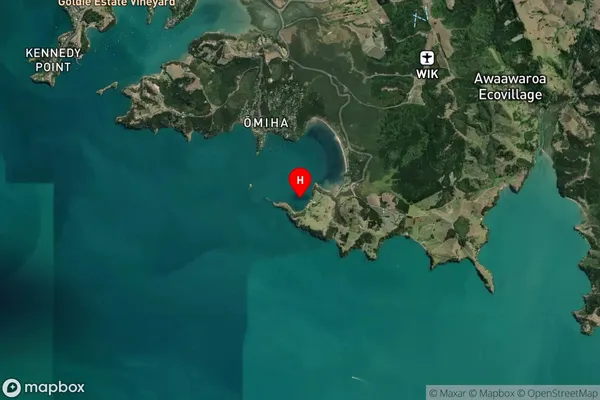 Kauaroa Bay,Auckland Satellite Map