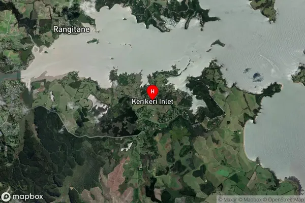 Kerikeri Inlet,Northland Satellite Map