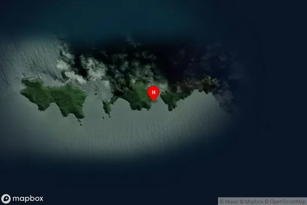 Koarea Bay,Northland Satellite Map