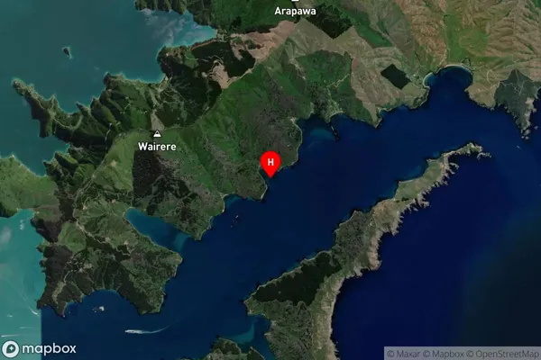 Kotoitoi Bay,Marlborough Satellite Map