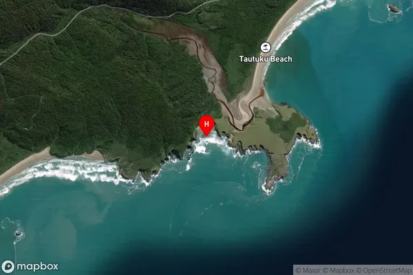 Lathyrus Bay,Otago Satellite Map