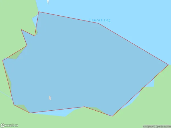 Lauras Leg, Southland Polygon Area Map
