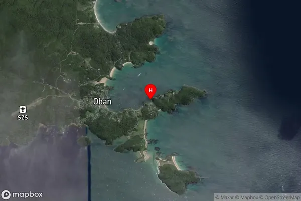 Leask Bay,Southland Satellite Map