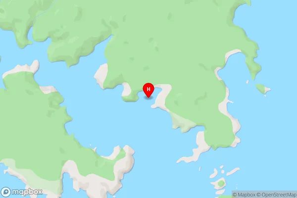 Lee Cove,Southland Area Map
