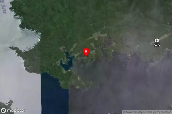 Linklater Bay,Southland Satellite Map