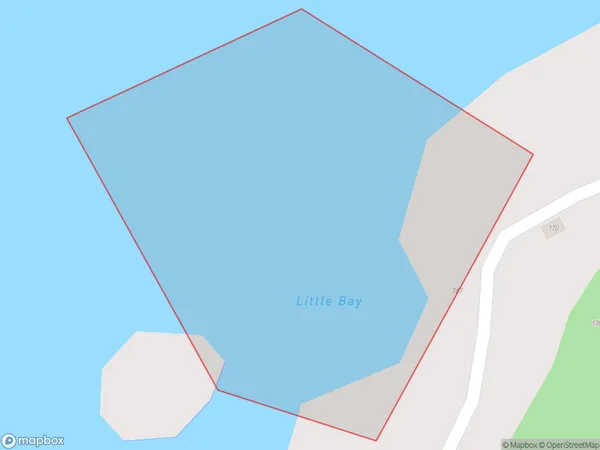 Little Bay, Otago Polygon Area Map