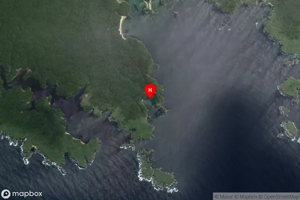 Little Kuri Bay,Southland Satellite Map
