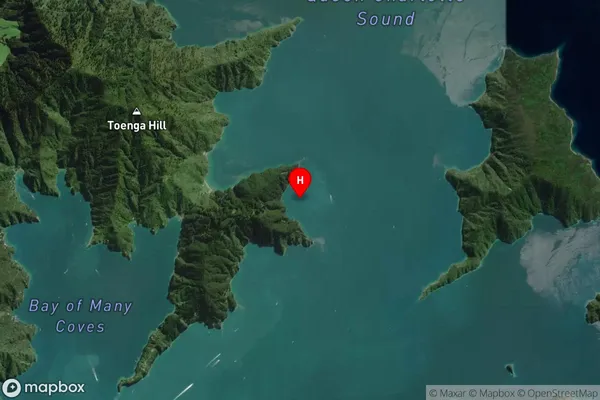 Longfellow Bay,Marlborough Satellite Map